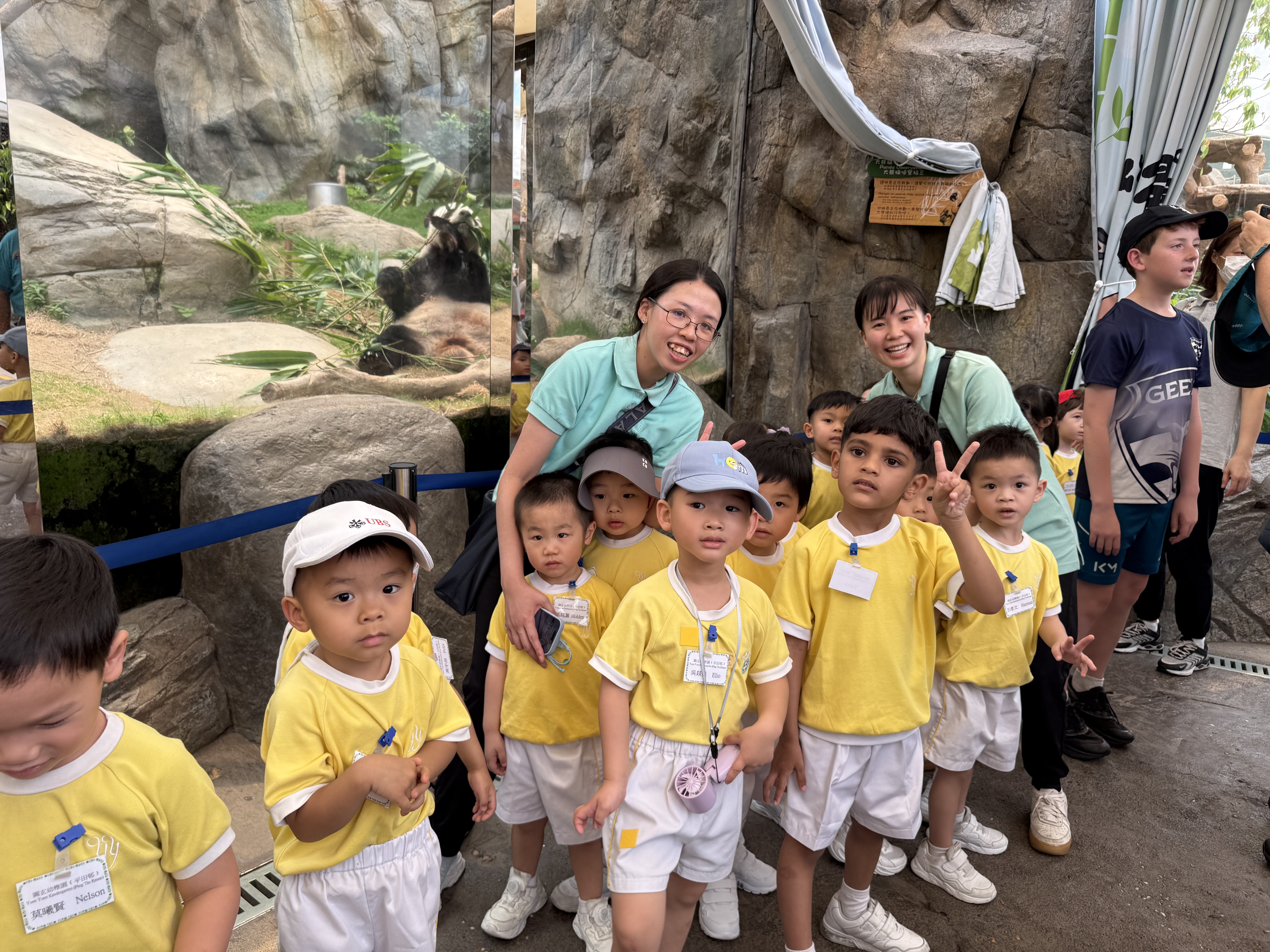 K1 參與香港海洋公園「自然體驗班」