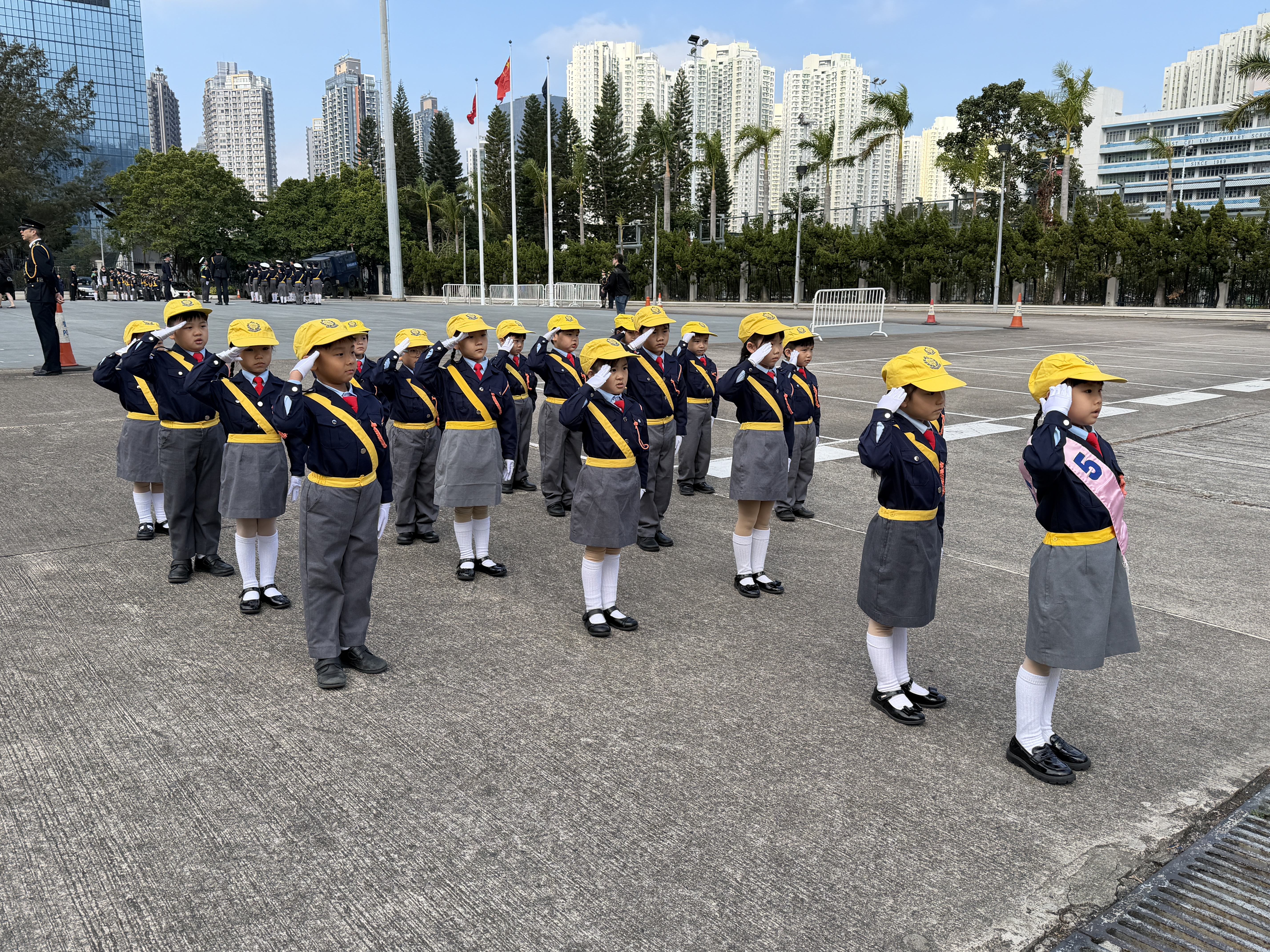 香港交通安全隊東九龍總區周年檢閲禮2025-2026年度步操比賽
