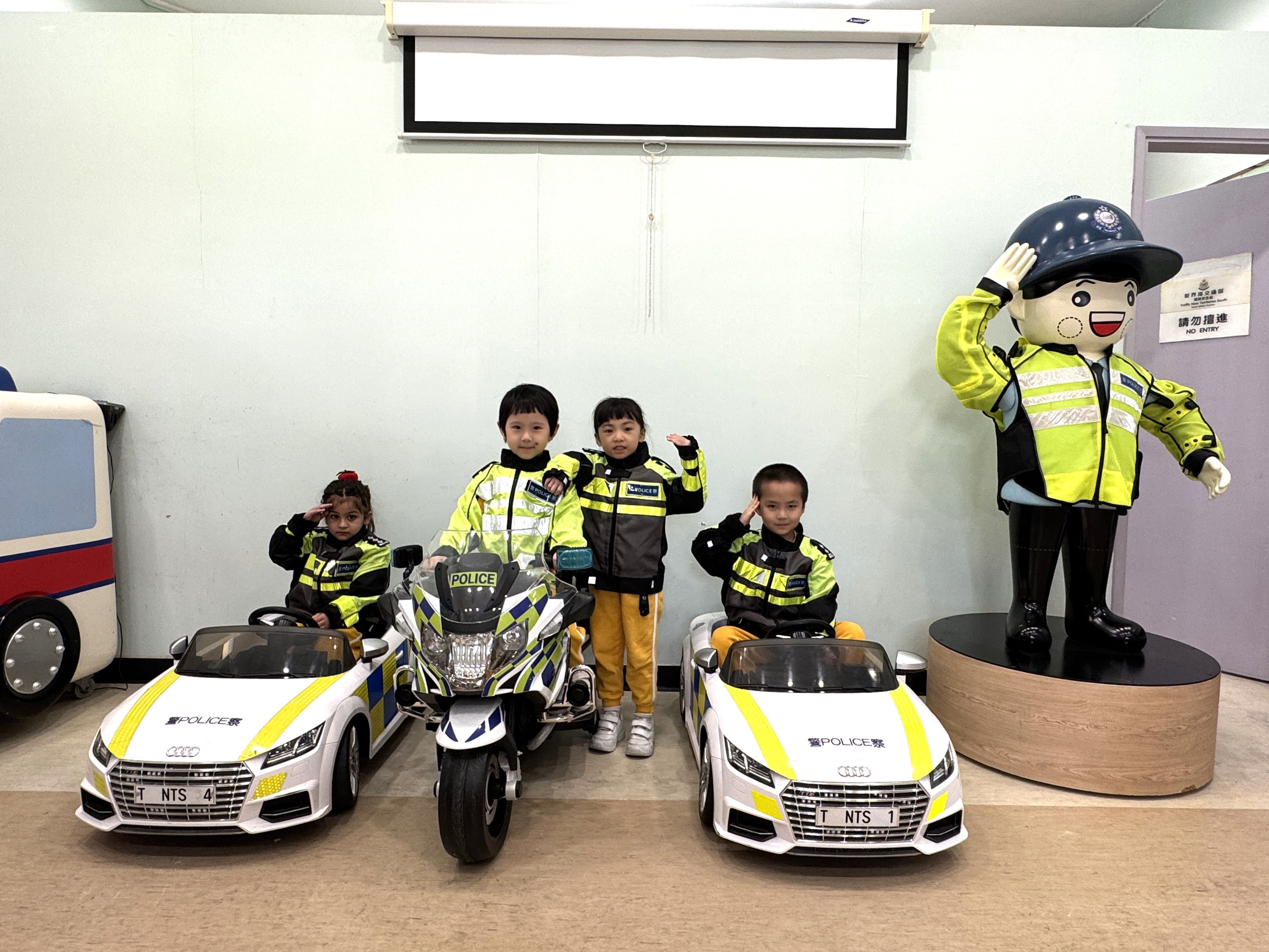 K2參觀交通安全公園