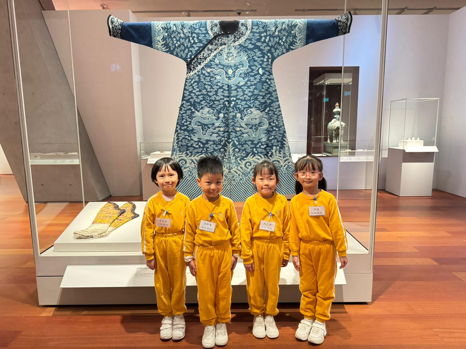 K3參觀「香港故宮文化博物館」